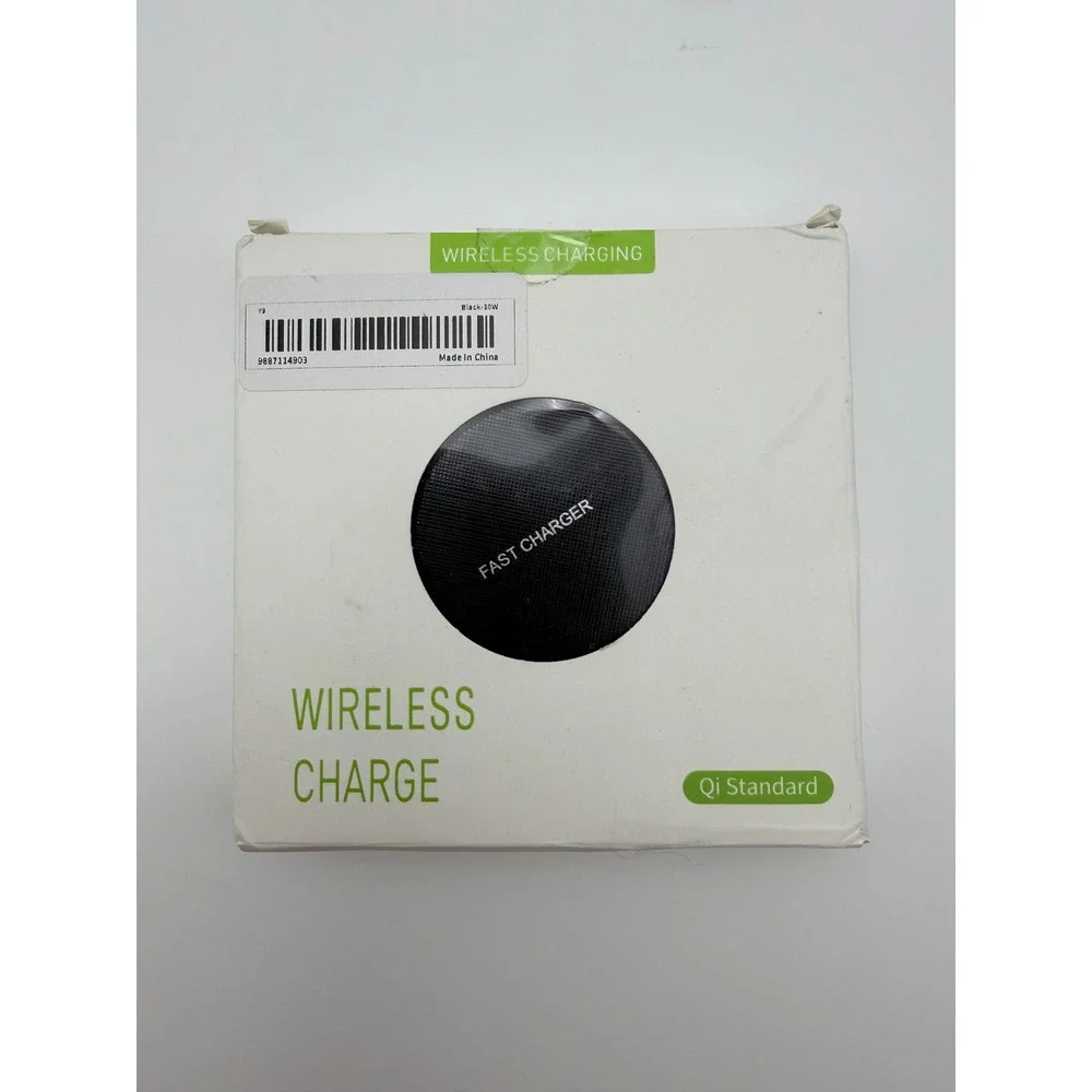 Fast Charger Wireless Charging Pad Qi Standard‎ Black